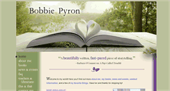 Desktop Screenshot of bobbiepyron.com